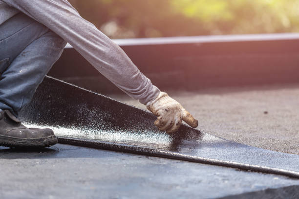 Professional Waterproofing technician working in Glenwood, IL